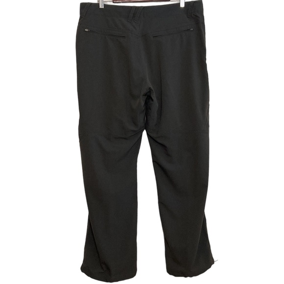 MEC Pants Mens 34 x 32 Gray Zip Pockets Straight Leg Drawcord Outdoor Camping - Picture 2 of 15